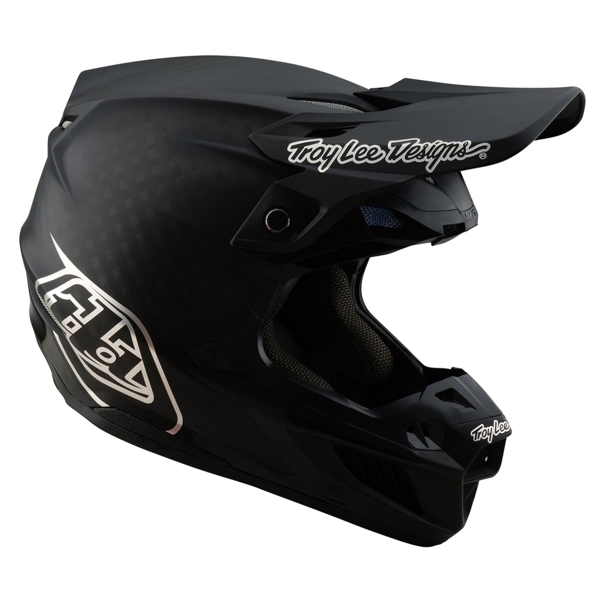 Casco Troy Lee Designs Se5 Ece de Carbón Mono Black